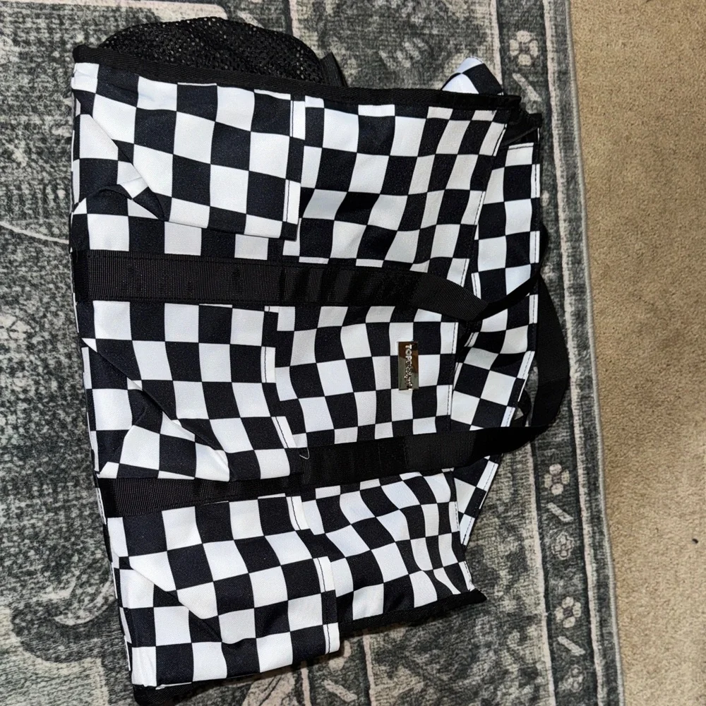 Checkered tote - Picture 1 of 2